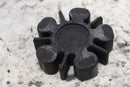 Black rubbery coupling spider for Yamaha Waverunner cruiser ho driveshaft damper