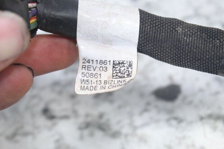 Snowmobile - 2015 POLARIS PRO RMK 800 RMK800 Hood Harness Wire Loom 2411861