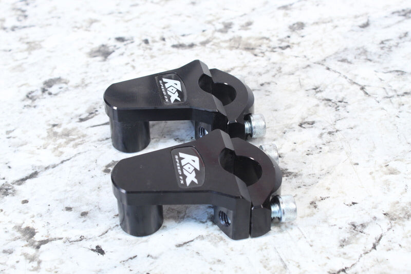 2023 KAWASAKI KLR650 S KLR 650 Rox 2" Pivoting Handlebar Riser Clamps  7/8" bars