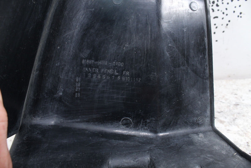 1986 HONDA TRX200SX 200 SX Front Left Inner Fender Body Panel 61867-HB3-000ZA - ATV