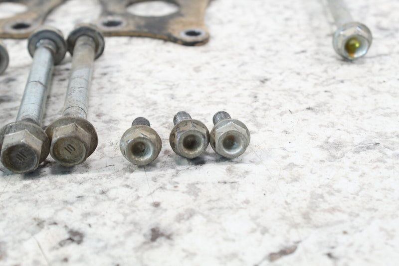 1986 HONDA TRX200SX 200 SX Motor Mount Plates Bolts 50351-HB3-000 90107-HB3-000 - ATV