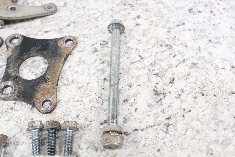1986 HONDA TRX200SX 200 SX Motor Mount Plates Bolts 50351-HB3-000 90107-HB3-000 - ATV