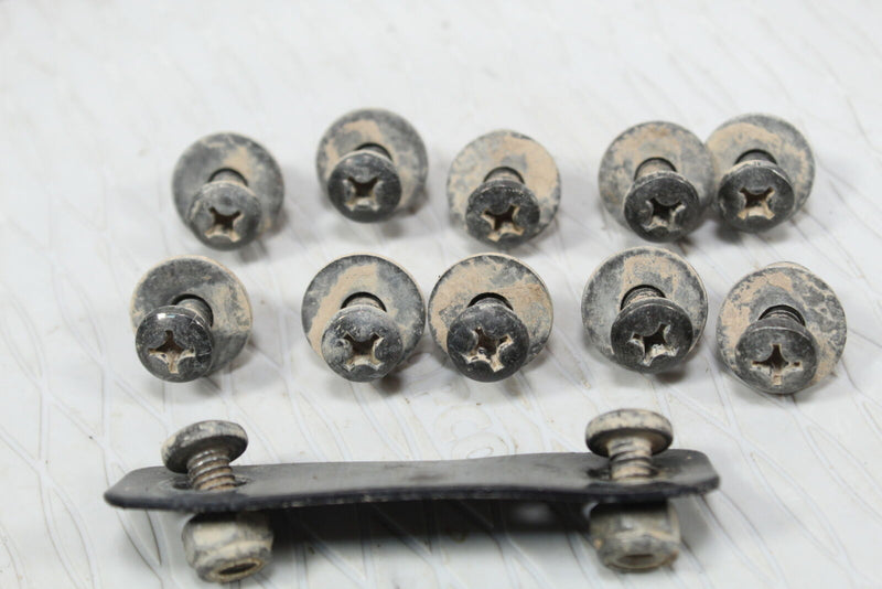 1994 POLARIS 300 4X4 Front Fender Mud Guard Bolts & Brackets 7512282 5211131-067 - ATV