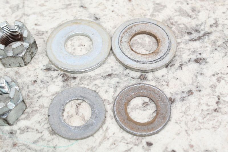 1994 POLARIS 300 4X4 Rear Wheel Axle Nuts and Washers 7555796 7543005 - ATV