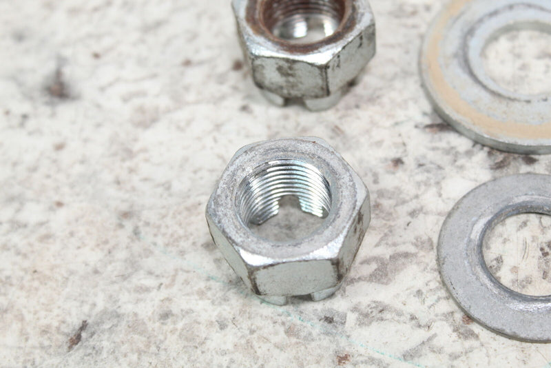 1994 POLARIS 300 4X4 Rear Wheel Axle Nuts and Washers 7555796 7543005 - ATV