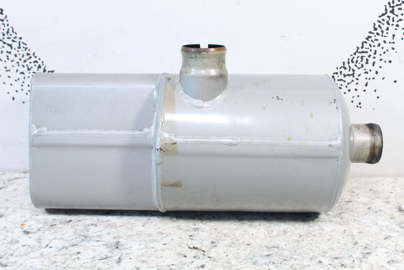 Gray metal exhaust waterbox water box muffler with two pipes for 1998 SEA-DOO GTI 717