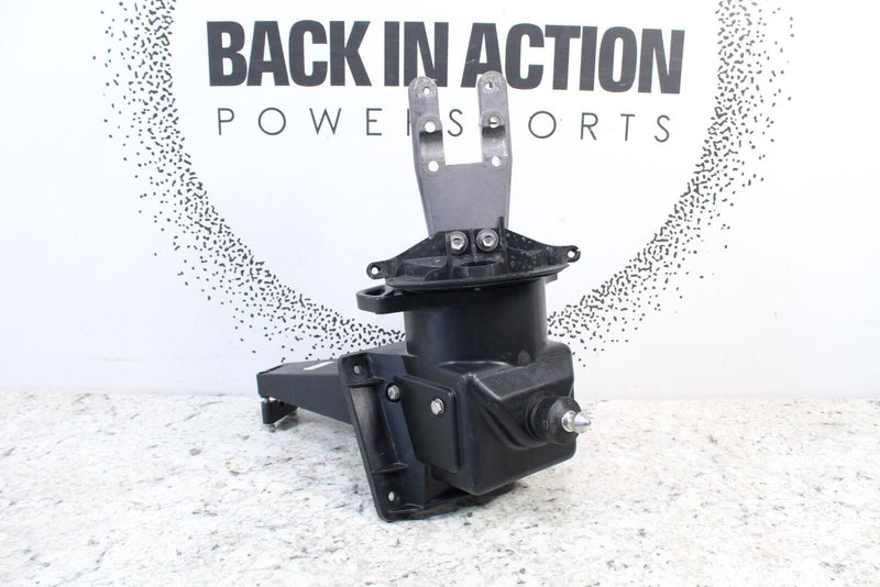 Black and silver jet pump assembly for Sea-Doo GTI steering column stem post handle