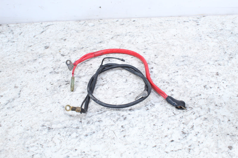 2001 YAMAHA GRIZZLY 600 Battery Cables Terminal Wires 4WV-82115-00-00 - ATV