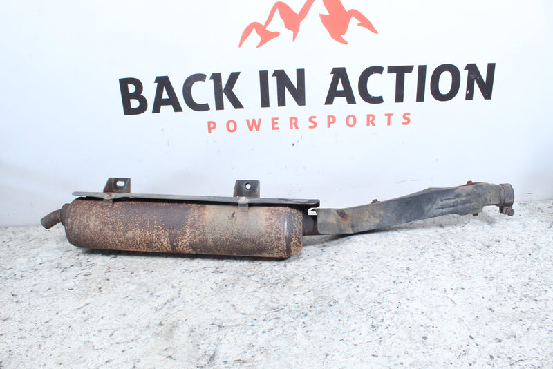 2001 YAMAHA GRIZZLY 600 Exhaust Pipe Muffler Silencer 5GT-14711-00-00