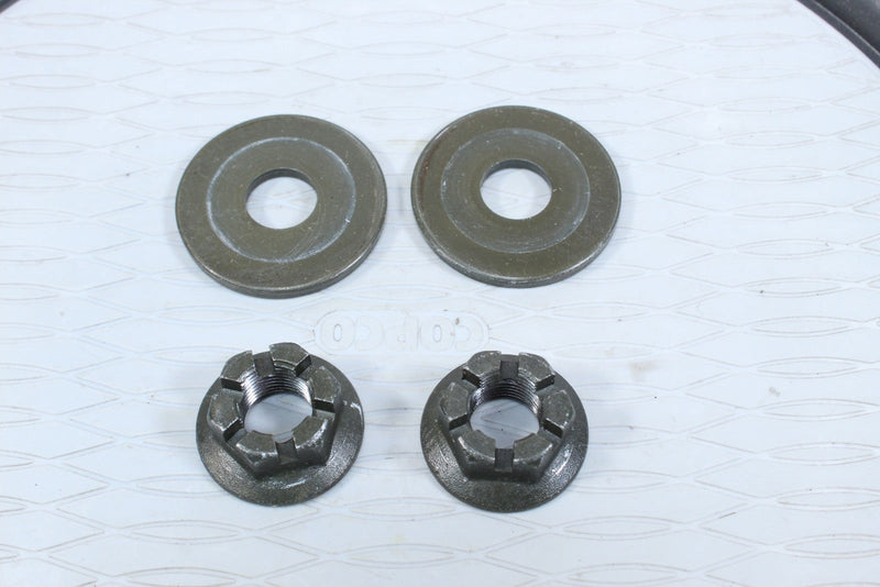 2001 YAMAHA GRIZZLY 600 Front Axle Nuts & Washers 90201-162L6-00 90171-16048-00