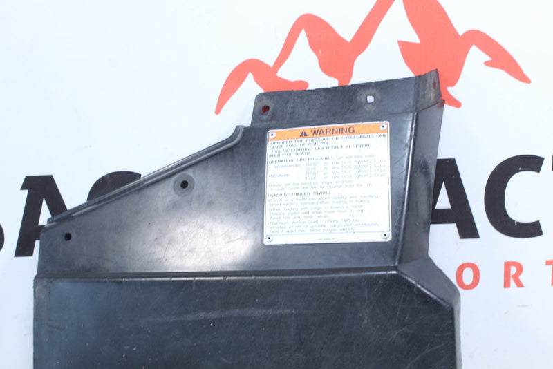 2001 YAMAHA GRIZZLY 600 Left Lower Rear Mud Guard 5GT-W2168-00-00