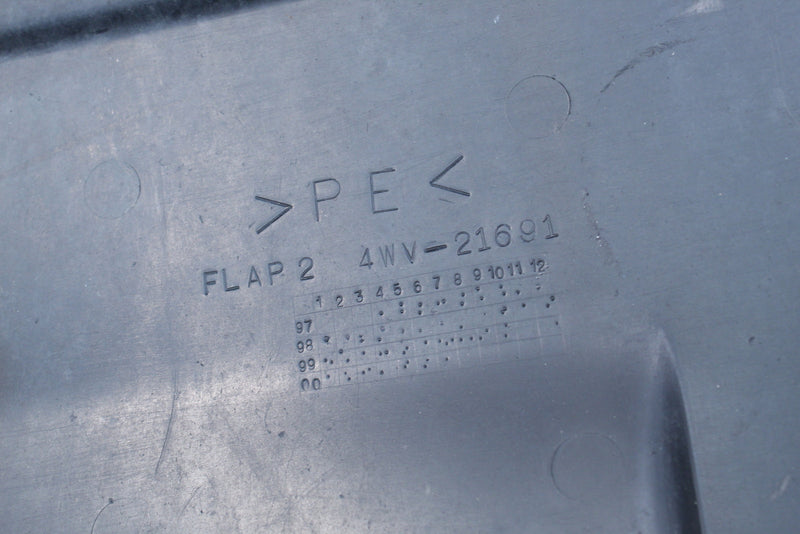 2001 YAMAHA GRIZZLY 600 Lower Rear Right Mud Guard 4WV-21691-00-00