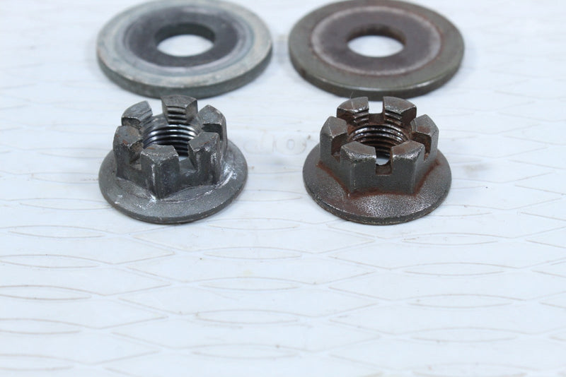 2001 YAMAHA GRIZZLY 600 Rear Axle Nuts & Washers 90171-16048-00 90201-162L6-00