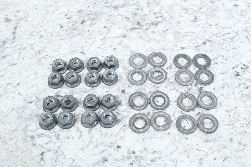 2001 YAMAHA GRIZZLY 600 Wheel Lug Nuts & Washers 95707-10500-00 92907-10200-00