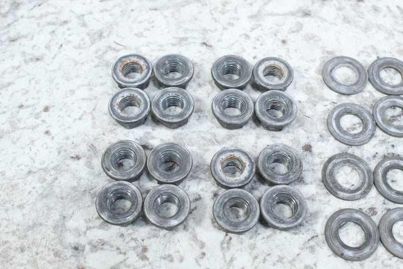 2001 YAMAHA GRIZZLY 600 Wheel Lug Nuts & Washers 95707-10500-00 92907-10200-00