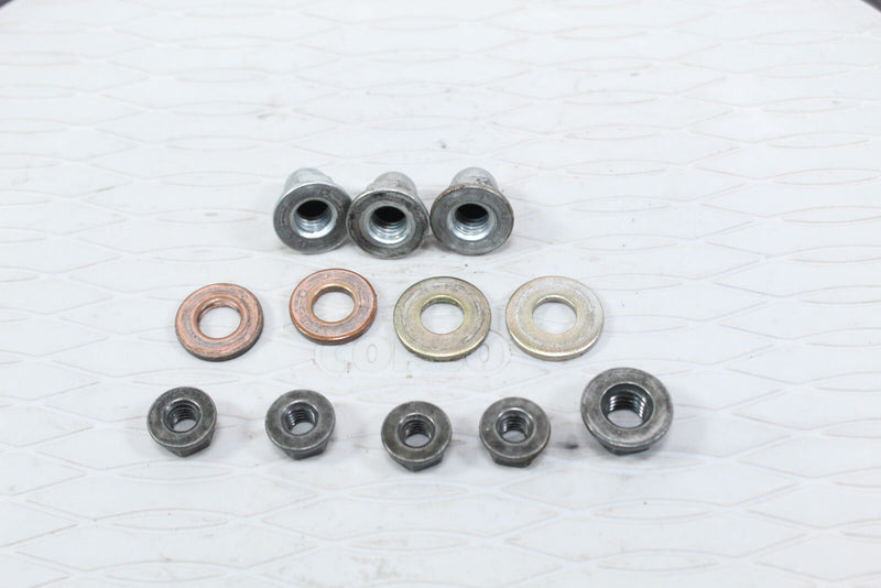 2004 SUZUKI DR200SE DR200 Cylinder Head Nuts and Washers 09159-08049 08316-10083 - Motorcycle