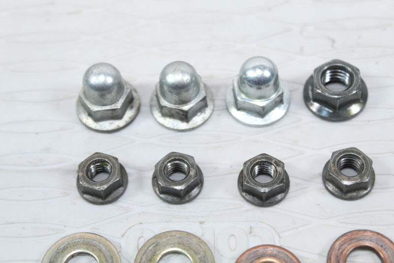 2004 SUZUKI DR200SE DR200 Cylinder Head Nuts and Washers 09159-08049 08316-10083 - Motorcycle