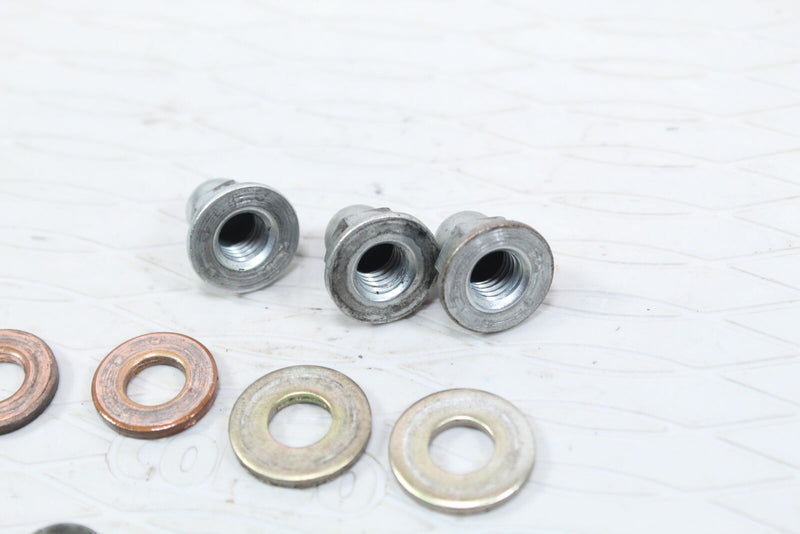 2004 SUZUKI DR200SE DR200 Cylinder Head Nuts and Washers 09159-08049 08316-10083 - Motorcycle