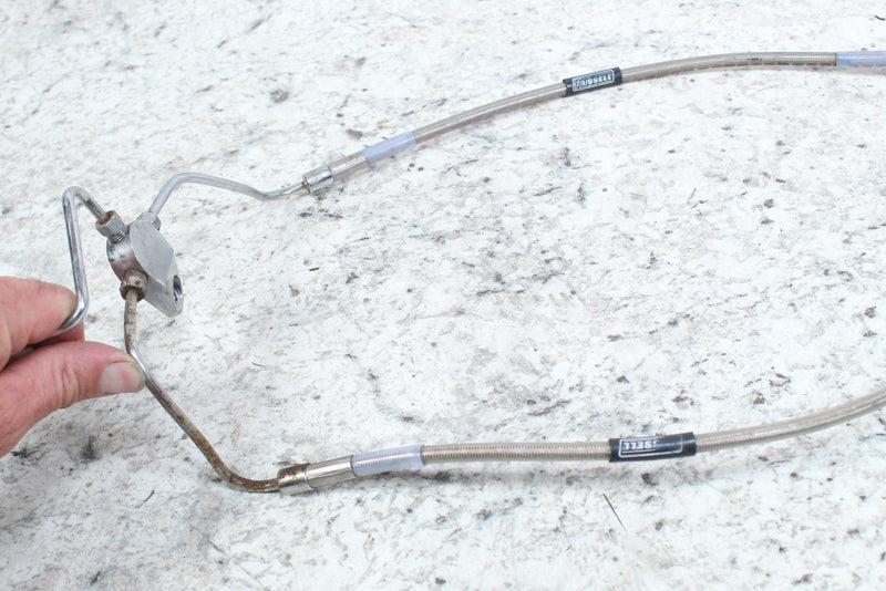 2005 HARLEY-DAVIDSON ROAD KING CLASSIC FLHRCI Braided Front Brake Lines Hoses