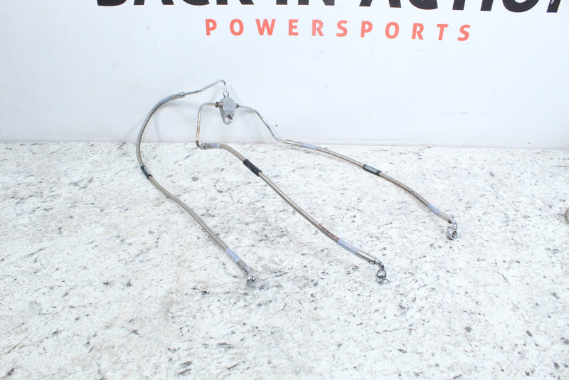 2005 HARLEY-DAVIDSON ROAD KING CLASSIC FLHRCI Braided Front Brake Lines Hoses