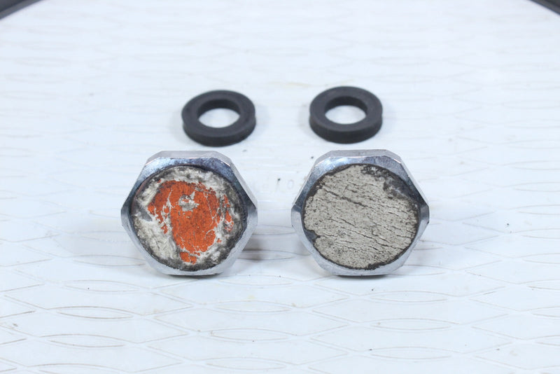 2005 HARLEY-DAVIDSON ROAD KING CLASSIC FLHRCI Fork Cap Bolts 45419-80 - Motorcycle