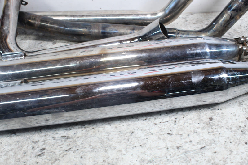 2005 HARLEY-DAVIDSON ROAD KING CLASSIC Rinehart True Dual Exhaust Pipes Mufflers