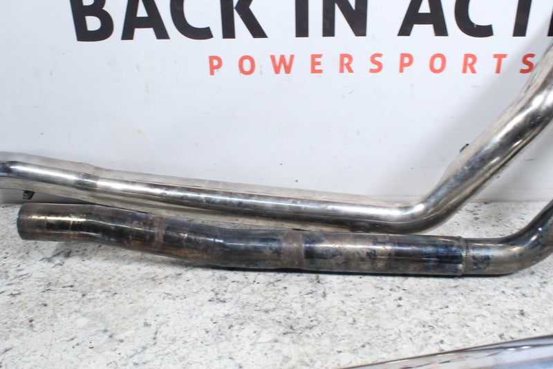 2005 HARLEY-DAVIDSON ROAD KING CLASSIC Rinehart True Dual Exhaust Pipes Mufflers