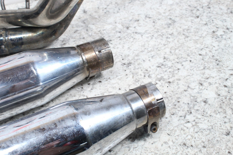 2005 HARLEY-DAVIDSON ROAD KING CLASSIC Rinehart True Dual Exhaust Pipes Mufflers
