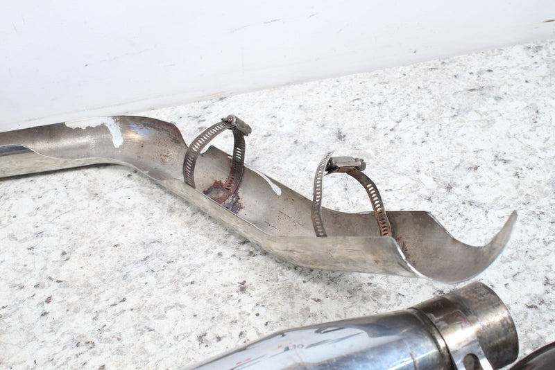 2005 HARLEY-DAVIDSON ROAD KING CLASSIC Rinehart True Dual Exhaust Pipes Mufflers