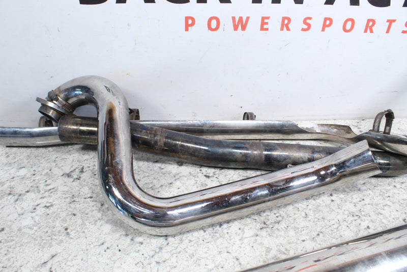 2005 HARLEY-DAVIDSON ROAD KING CLASSIC Rinehart True Dual Exhaust Pipes Mufflers