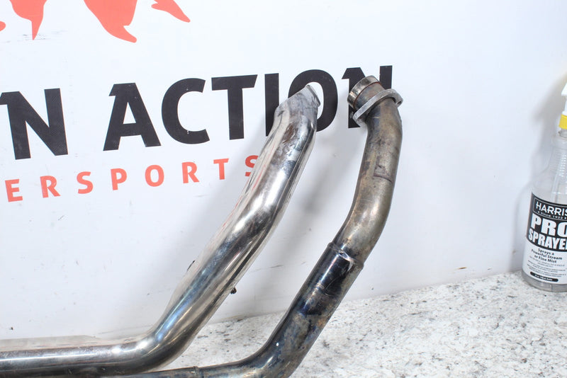2005 HARLEY-DAVIDSON ROAD KING CLASSIC Rinehart True Dual Exhaust Pipes Mufflers