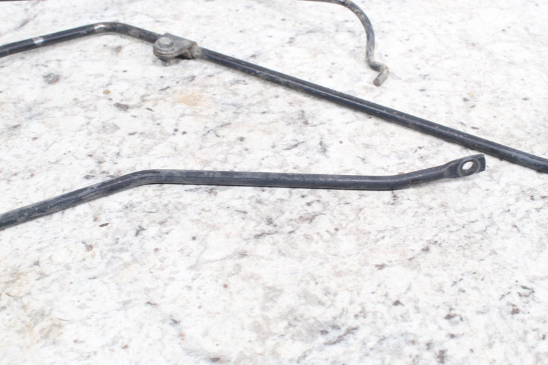 2005 HONDA RUBICON 500 Left Fender Supports Brackets Mounts 61108-HP0-A00