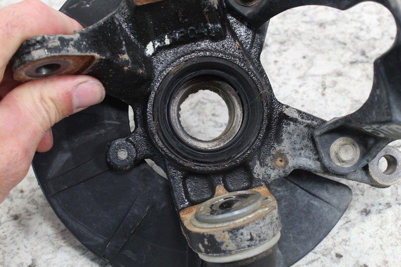 2005 HONDA RUBICON 500 Left Front Steering Knuckle Spindle 51250-HP0-A00