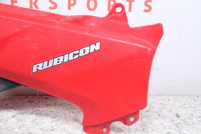 2005 HONDA RUBICON 500 Left Side Tank Cover Fairing Panel 83650-HN2-A20ZB