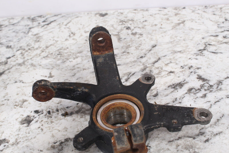 2005 YAMAHA GRIZZLY 660 Left Front Steering Knuckle Spindle 5KM-23501-10-00 - ATV