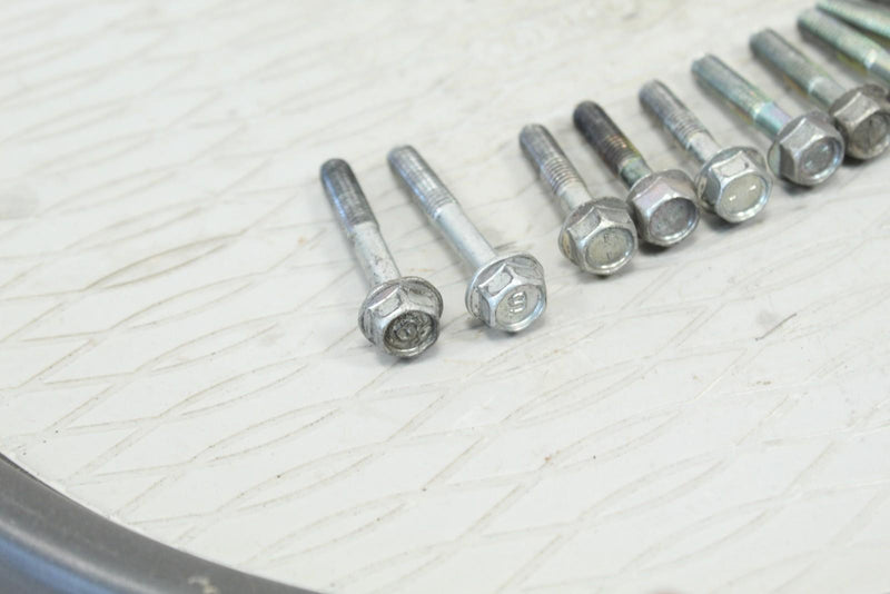 2007 YAMAHA GRIZZLY 700 Inner Clutch Cover Mounting Bolts 95822-06030-00 - ATV
