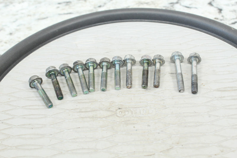2007 YAMAHA GRIZZLY 700 Inner Clutch Cover Mounting Bolts 95822-06030-00 - ATV
