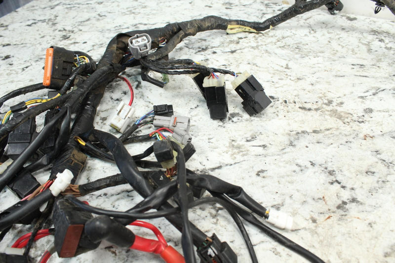 2007 YAMAHA GRIZZLY 700 Main Wiring Harness Wire Loom 3B4-82590-00-00 - ATV