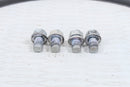 2007 YAMAHA GRIZZLY 700 Rear Rack Supports Brackets Bolts 90119-10033-001