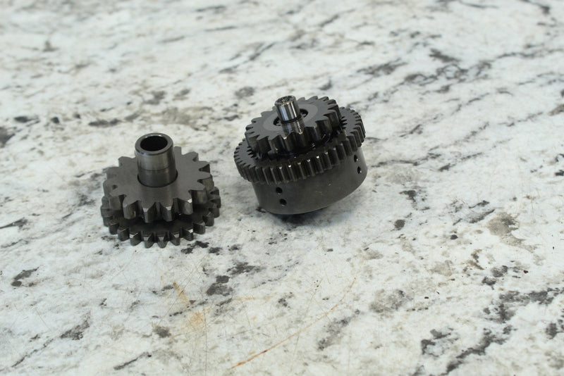2007 YAMAHA GRIZZLY 700 Starter Gears Limiter Idle Gear 1S3-15560-00-00 - ATV