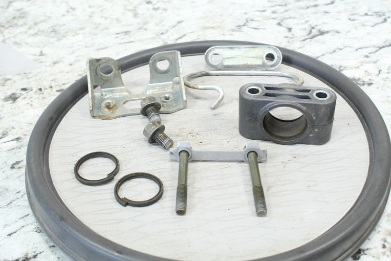 2007 YAMAHA GRIZZLY 700 Steering Post Bushings Clamps 1UY-23812-00-00 - ATV