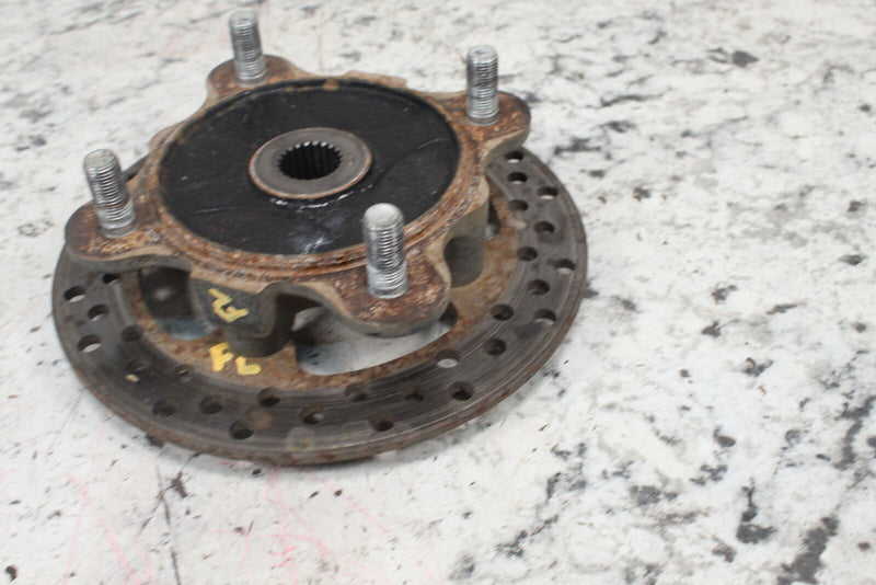2008 KAWASAKI TERYX 750 Front Wheel Hub With Disc 49030-0036 - ATV