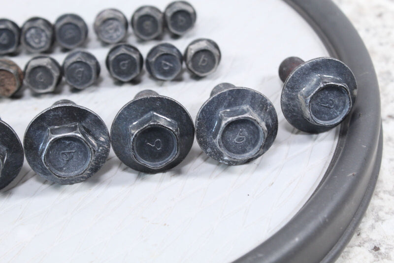 2008 KAWASAKI TERYX 750 Roll Cage Mounting Bolts 92153-1282 130CB1014 - ATV