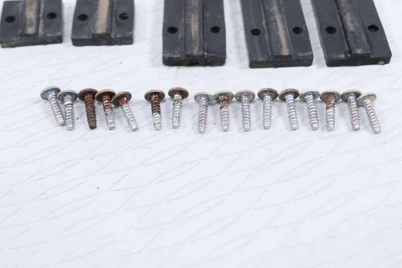 2008 KAWASAKI TERYX 750 Tailgate Stoppers Clamps & Bolts 32085-0103 32085-0104 - ATV