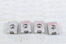 2008 YAMAHA RHINO 450 Oil Cooler Mounting Bolts & Nuts Plates 5ND-E2675-00-005