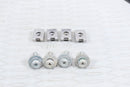 2008 YAMAHA RHINO 450 Oil Cooler Mounting Bolts & Nuts Plates 5ND-E2675-00-003