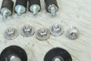 2009 BMW F800GS Airbox Air Box Mounting Bolts/ Rubber Dampers 525376961266