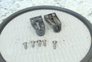 2009 BMW F800GS Lower Radiator Brackets Mounts 17117698304 171176983050