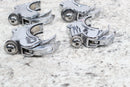2009 HARLEY-DAVIDSON DYNA SUPER GLIDE 49mm Quick Release Windshield Clamps - Motorcycle