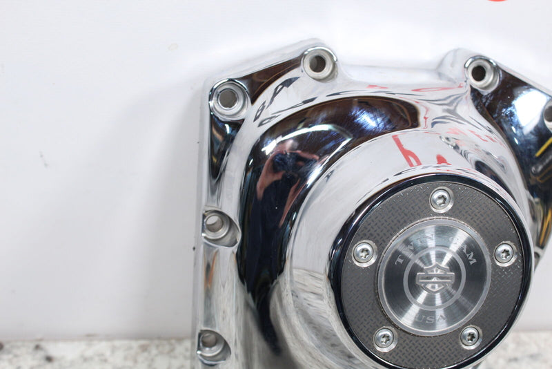 2009 HARLEY-DAVIDSON DYNA SUPER GLIDE CUSTOM FXDC Cam Camshaft Cover 25369-01B - Motorcycle